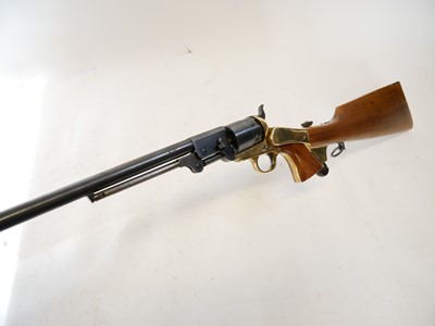 Lot 137 - Pietta Colt Buntline .44 smooth bore revolver with shoulder stock LICENCE REQUIRED