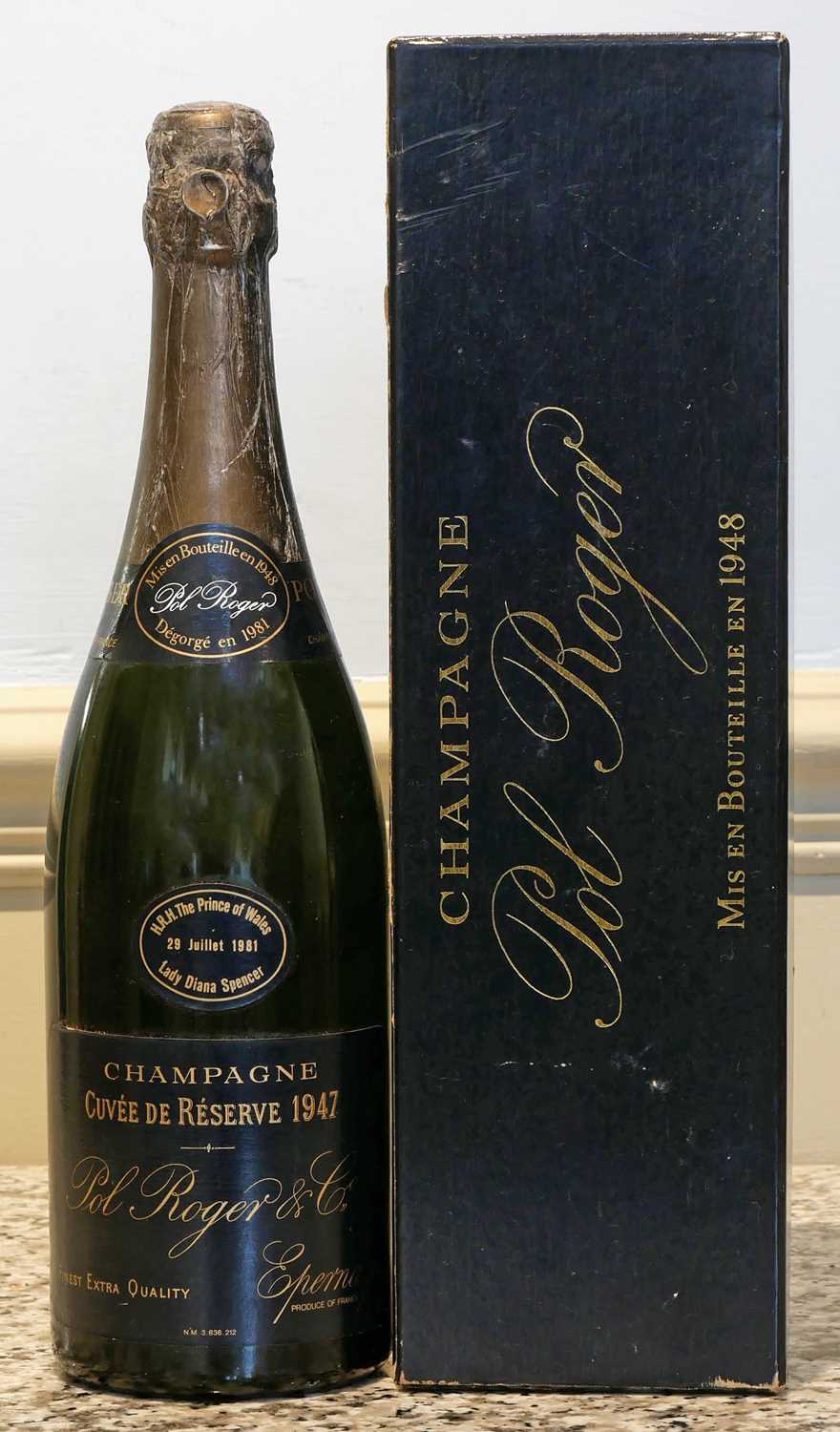 Lot 31 - 1 bottle Champagne Pol Roger Vintage