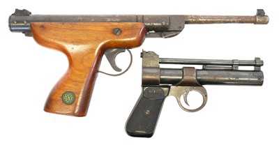Lot 53 - Webley Junior air pistol and a Diana air pistol