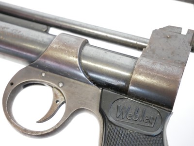 Lot Webley Junior air pistol and a Diana air pistol