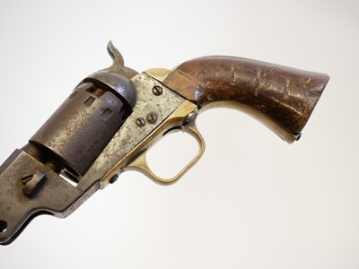 Lot 315 - The major parts of a Manhattan revolver