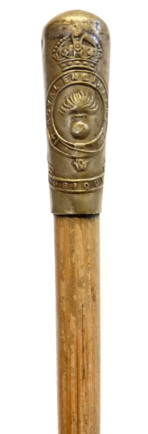 Lot 517 - British Army WWI era swagger stick