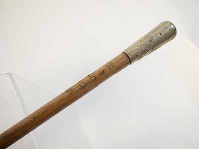 Lot 517 - British Army WWI era swagger stick
