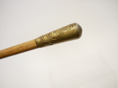 Lot 517 - British Army WWI era swagger stick