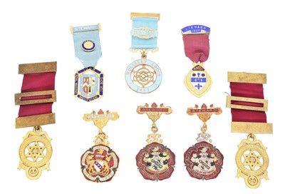 Lot 134 - Masonic interest - a selection of regalia