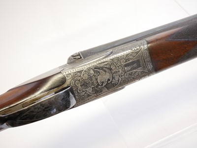 Lot 262 - Aug. Jung Viernau 16 bore side by side shotgun LICENCE REQUIRED