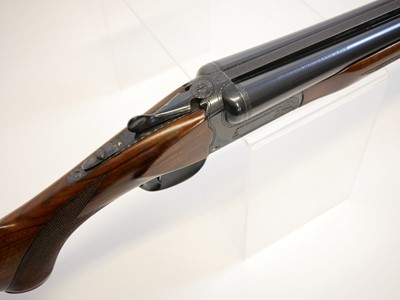Lot 263 - AYA 12 bore side by side shotgun LICENCE REQUIRED