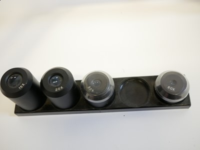 Lot 498 - Selsi d=60mm spotting scope with tripod and lenses