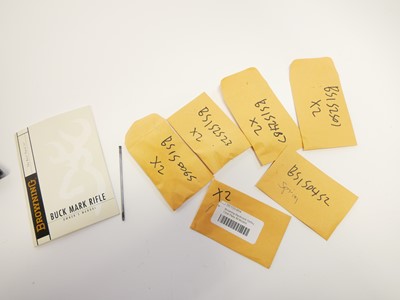 Lot 311 - Browning Buckmark parts