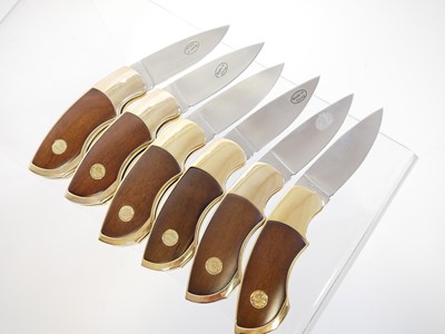 Lot 455 - Six Franklin Mint collector knives