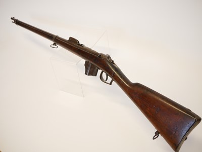 Lot 13 - Dutch Beaumont-Vitali 1871/88 11mm bolt action rifle
