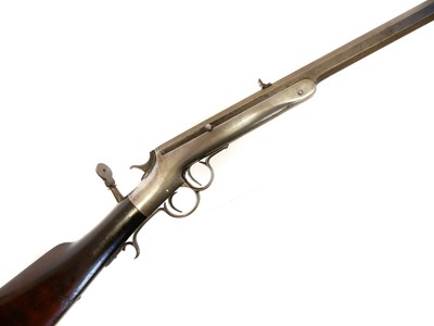 Lot 12 - Frank Wesson .32 rimfire double trigger rifle