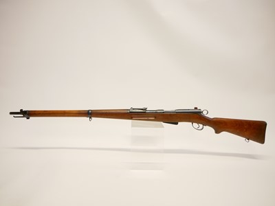 Lot 185 - Schmidt Rubin 7.5x55 straight pull rifle, LICENCE REQUIRED