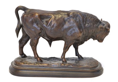 Lot 80 - Bronze Figure of a Bull