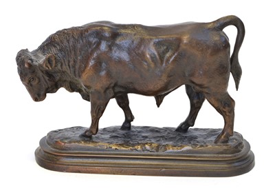 Lot 80 - Bronze Figure of a Bull