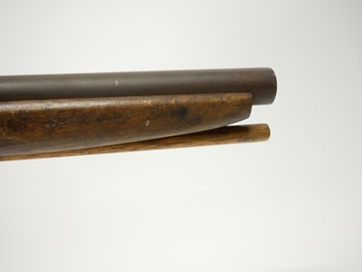 Lot 145 - Matchlock 20 bore Blank firing Re-enactors musket LICENCE REQUIRED