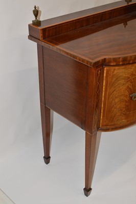 Lot 357 - George III Mahogany Sheraton Style Sideboard