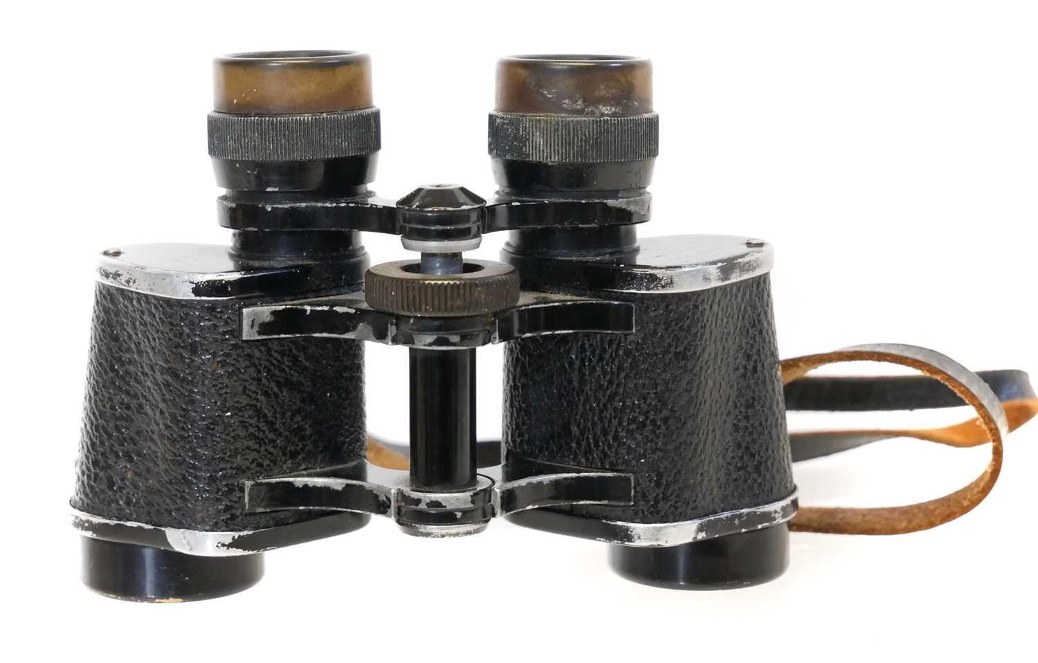 Lot 496 - Pair of German WWII era field glasses or binoculars