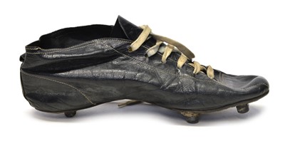 Lot 54 - Sir Stanley Matthew's football boot