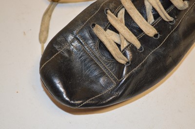 Lot 54 - Sir Stanley Matthew's football boot