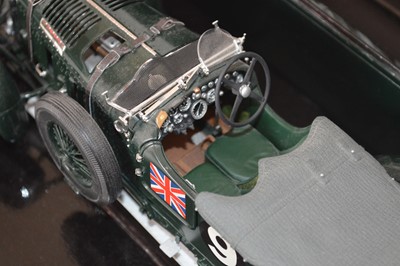 Lot 86 - Minichamps 1:18 scale model of a Bentley 4.5ltr (4 1/2) Blower racing car