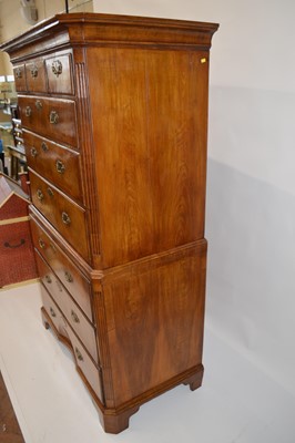 Lot 316 - George I Walnut Chest on Chest