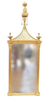 Lot 307 - 19th Century Giltwood Pier Mirror