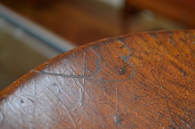 Lot 65 - Liberty & Co. 'Thebes II' oak stool