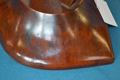 Lot 65 - Liberty & Co. 'Thebes II' oak stool