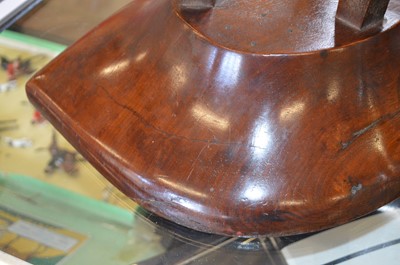 Lot 65 - Liberty & Co. 'Thebes II' oak stool