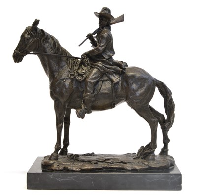 Lot 79 - Bronze of a Cowboy