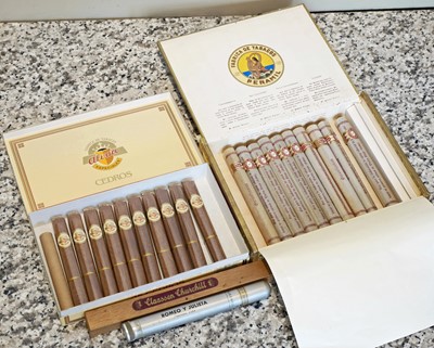 Lot 86 - 22 Cigars Collection from Canary Islands, Holland and Cuba