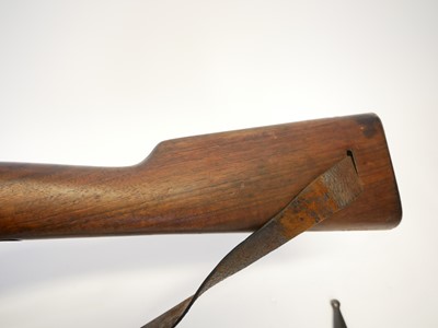 Lot 186 - Carl Gustafs 6.5 bolt action cavalry carbine and bayonet LICENCE REQUIRED