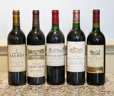 Lot 7 - 5 bottles mixed LOT Fine, mature and Classified Growth Claret