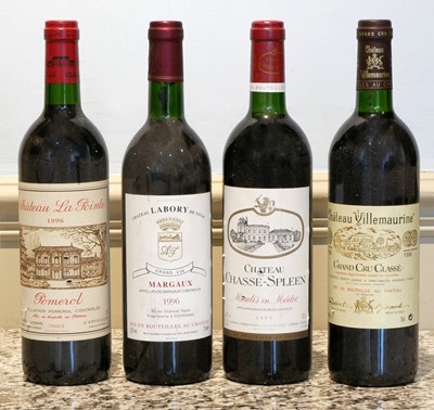 Lot 8 - 4 bottles mixed LOT Fine, mature and Classified Growth Claret