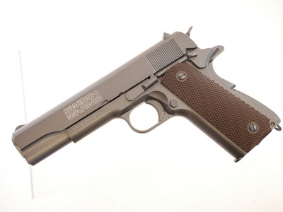 Lot 47 - Swiss Arms 1911 .177  air pistol 30932580