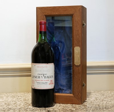 Lot 16 - 1 magnum bottle in presentation casket Chateau Lynch Bages Grand Cru Classe Pauillac