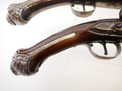 Lot 1 - Pair of flintlock pistols