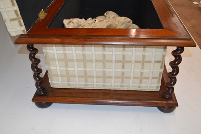 Lot Victorian Upholstered Box Ottoman