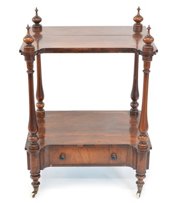 Lot 336 - Victorian Rosewood Whatnot