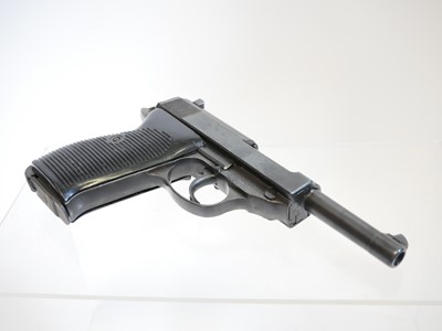 Lot 125 - Deactivated Walther P38 9mm semi automatic pistol