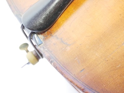 Lot 210 - Cello with bow and case