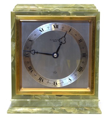 Lot 98 - Elliott mantel clock retailed by Boodle & Dunthorpe, Chester