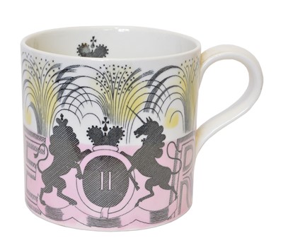 Lot 54 - Eric Ravilious for Wedgwood 'Coronation' Mug