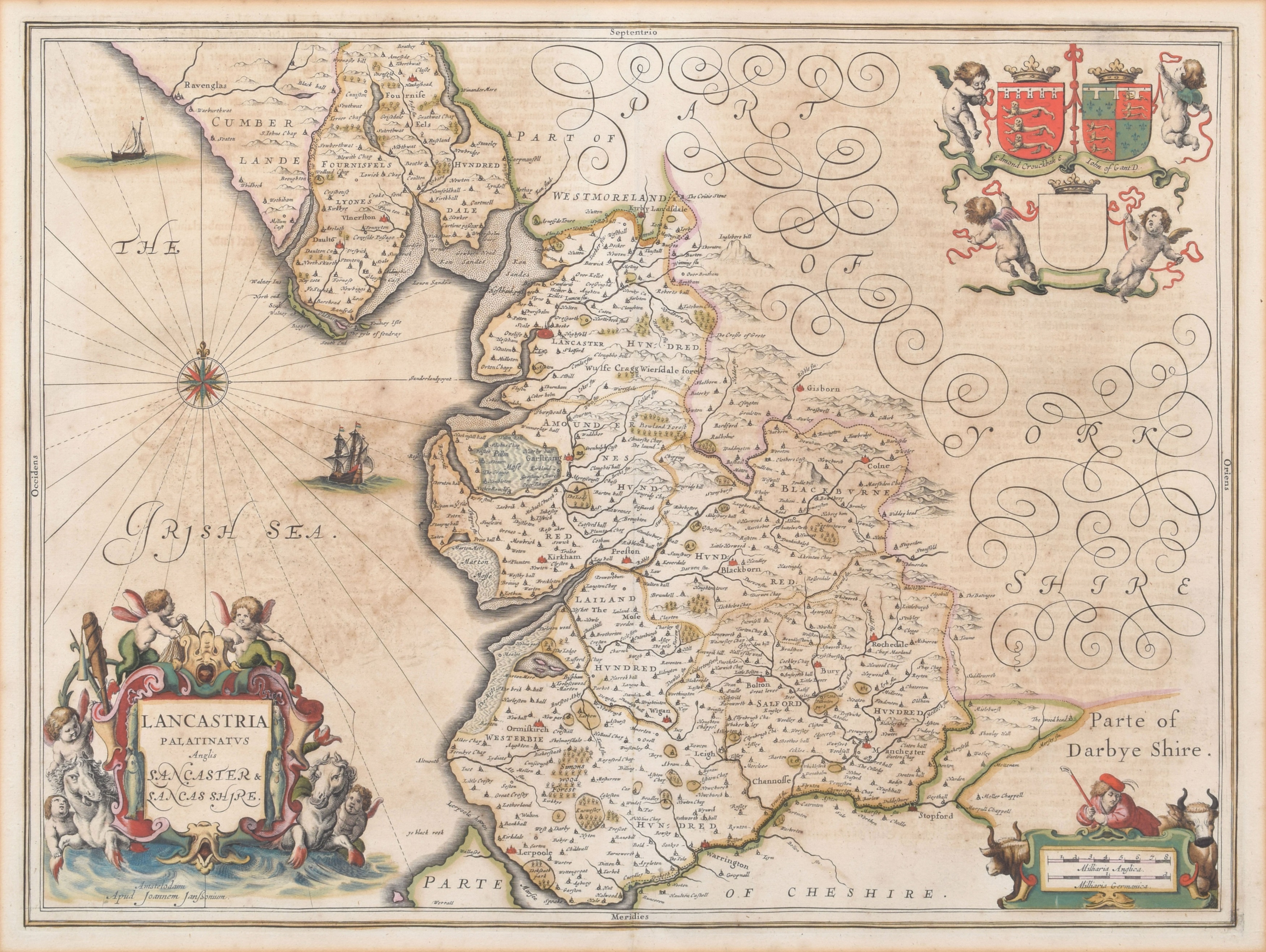 Lot 82 - Johannes Jansson (1588-1664), Map of