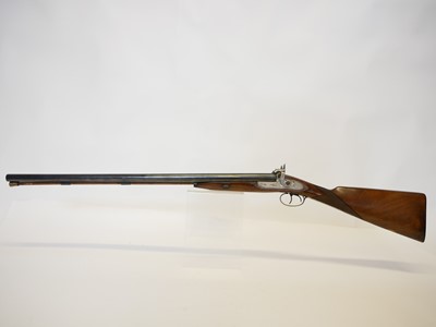 Lot 389 - Pietta / Navy Arms 12 bore side by side percussion shotgun LICENCE REQUIRED