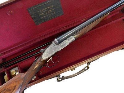 Lot 214 - W. C. Carswell Liverpool 12 bore side by side shotgun LICENCE REQUIRED
