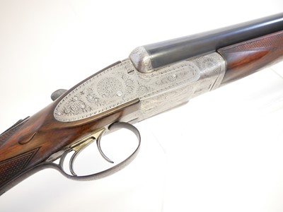 Lot 214 - W. C. Carswell Liverpool 12 bore side by side shotgun LICENCE REQUIRED