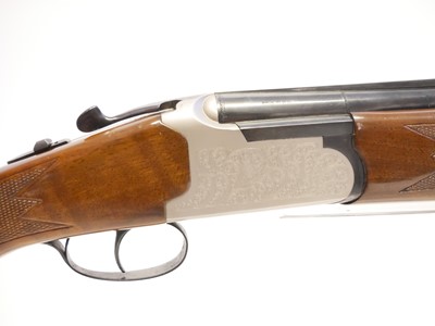 Lot 228 - Lanber 12 bore over and under shotgun LICENCE REQUIRED