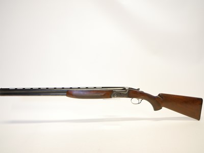 Lot 218 - SKB 12 bore over and under shotgun, LICENCE REQUIRED